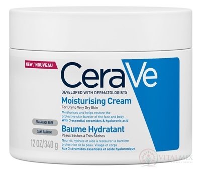 CeraVe HYDRATAČNÝ KRÉM na suchú až veľmi suchú pokožku (MB112200) 1x340 g