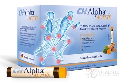 CH-Alpha ACTIVE ampulky na pitie (á 30 ml)  kolagénové peptidy, 1x28 ks