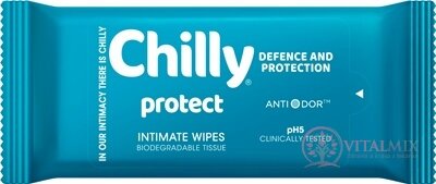 Chilly protect INTIMATE WIPES intímne obrúsky 1x12 ks