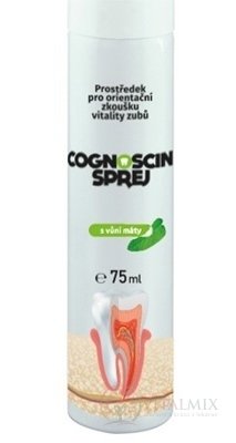 COGNOSCIN SPREJ s vôňou mäty na orientačnú skúšku vitality zubov 1x75 ml