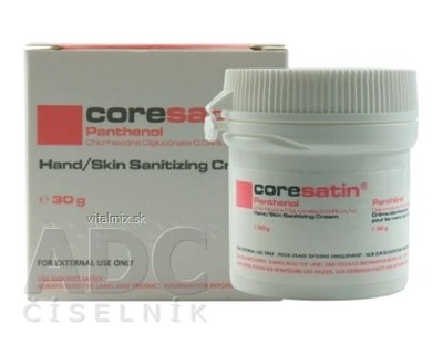 Coresatin Panthenol krém 1x30 g