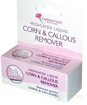 CORN and CALLOUS REMOVER Prípravok na odstránenie kurích ôk a otlakov 1x10 ml