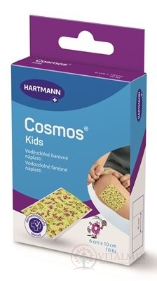 COSMOS Kids náplasť na rany, detská (6x10 cm) 1x10 ks