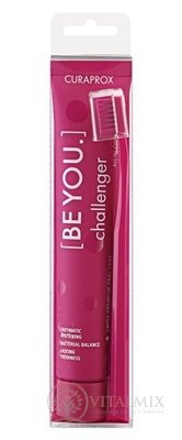CURAPROX BE YOU Challenger - červený set zubná pasta 90 ml + zubná kefka CS 5460 1 ks, 1x1 set