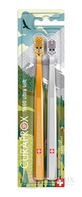 CURAPROX CS 5460 ultrasoft Horská edícia zubná kefka (dvojbalenie), 1x2 ks