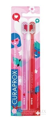 CURAPROX CS 5460 ultrasoft Zaľúbená Edícia zubná kefka (dvojbalenie), 1x2 ks