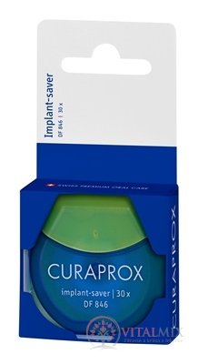 CURAPROX DF 846 zubná niť na čistenie implantátov (30x) 1x1 ks