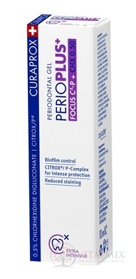 CURAPROX Perio Plus Focus CHX 0,50 % zubný gél 1x10 ml