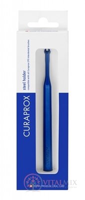 CURAPROX UHS 475 oceľový držiak modrý 1x1 ks