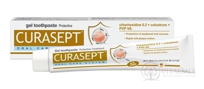 CURASEPT ADS Protective gélová zubná pasta 1x75 ml