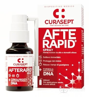 CURASEPT AFTE RAPID+ sprej 1x15 ml