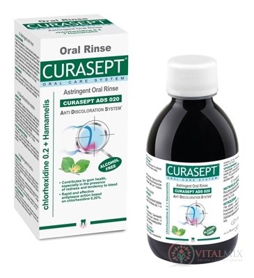 CURASEPT Astringent Ústna voda 1x200 ml