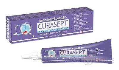 CURASEPT Regenerating 0,5% parodontálny gél 1x30 ml