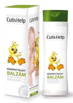 CutisHelp mimi konopný telový balzam 1x200 ml