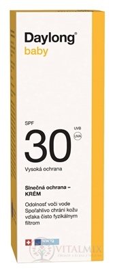 Daylong baby SPF 30 krém (opaľovací krém pre deti od narodenia) 1x50 ml