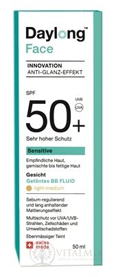 Daylong Sensitive Face SPF 50+ tónovaný (getöntes) BB fluid 1x50 ml