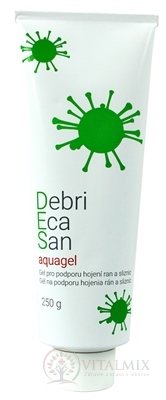 DebriEcaSan aquagel dermálny gél na ranu 1x250 g