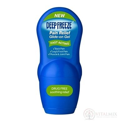 Deep Freeze Pain Relief Glide-On Gel chladivý gél s gulôčkou 1x50 g