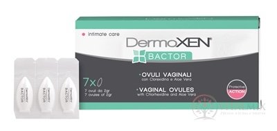 DermoXEN BACTOR vaginálne globule 1x7 ks