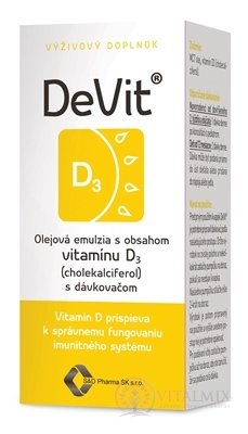 DeVit kvapky 1x22 ml