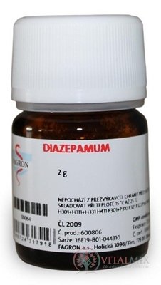 Diazepamum - FAGRON v liekovke širokohrdlej 1x2 g