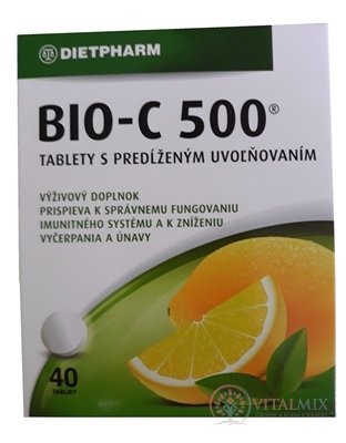 DIETPHARM BIO-C 500 tbl 1x40 ks