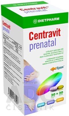 DIETPHARM Centravit Prenatal (tbl 30 + cps 30) 2x30 ks