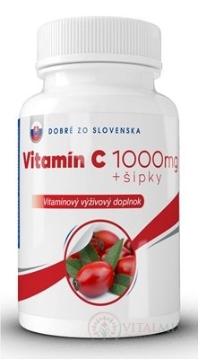 Dobré z SK Vitamín C 1000 mg + šípky tbl 1x30 ks