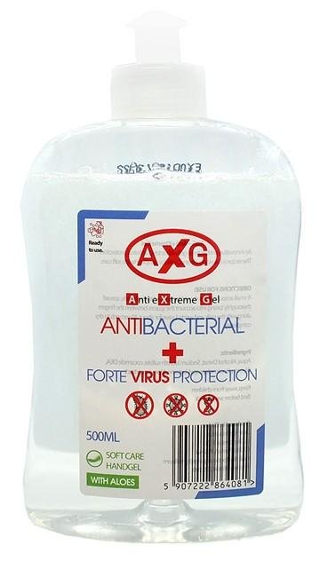 Antibakteriálny gél na ruky AXG 500ml