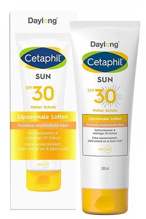 DAYLONG Cetaphil SUN Lipozomálne mlieko na opaľovanie SPF30 