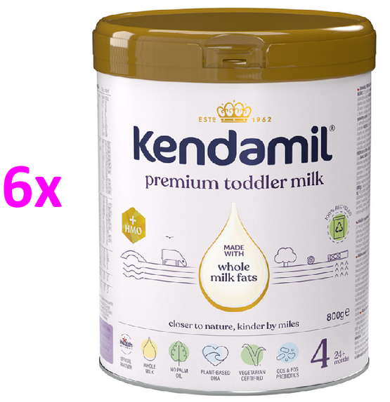 Kendamil Premium 4 HMO+ 6x800G 