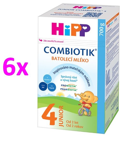 HiPP 4 JUNIOR Combiotik 700g 6ks