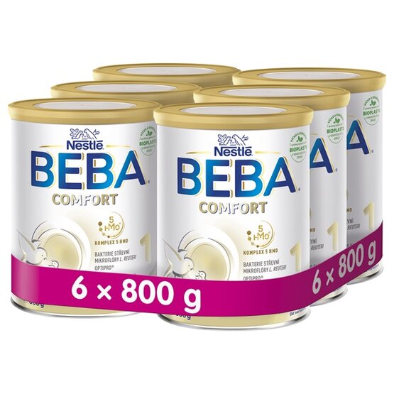  BEBA COMFORT 1 HMO 800G 6ks
