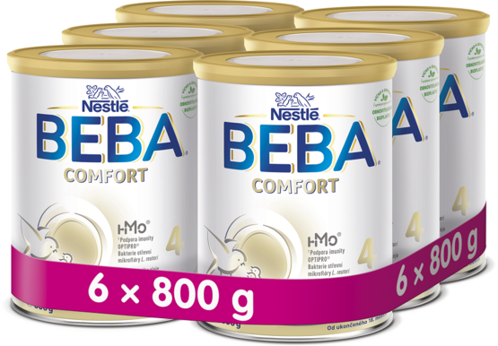 BEBA COMFORT HM-O 4 800G 6ks