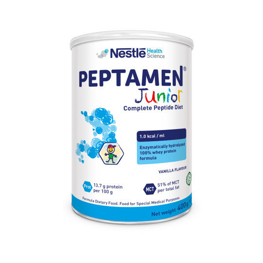 PEPTAMEN JUNIOR VANILLA plv (dietetická potravina) 1x400 g