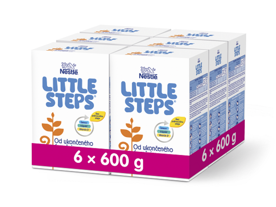LITTLE STEPS 2 6x600g