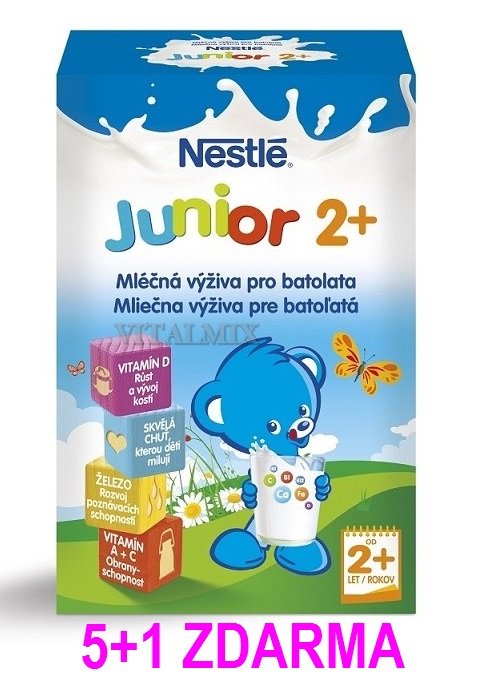 NESTLÉ JUNIOR 2+ 700g 5+1ZDARMA