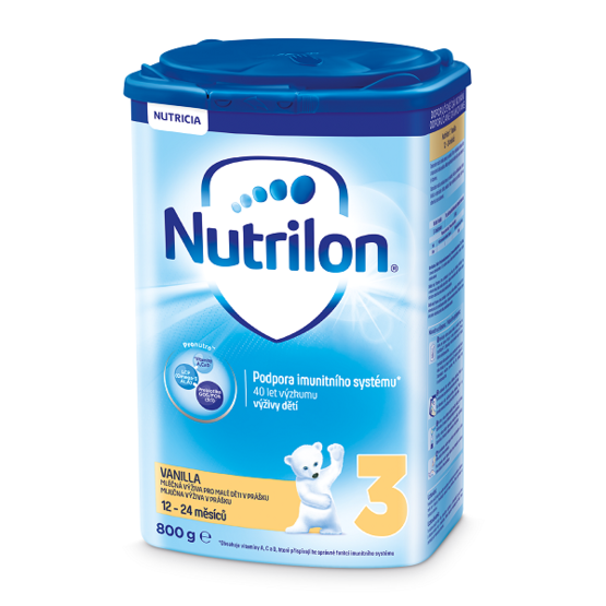 Nutrilon 3 Pronutra Vanilla batoľacia mliečna výživa v prášku (od ukonč. 12. mesiaca) 1x800 g