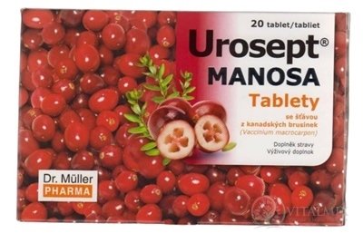 Dr. Müller UROSEPT MANOSA tbl 1x20 ks