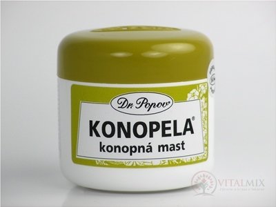 DR. POPOV KONOPELA konopná masť 1x50 ml