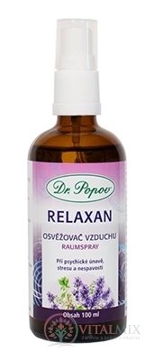 Dr. Popov RELAXAN osviežovač vzduchu (stres a únava), rozprašovač 1x100 ml