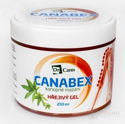 Dr.Cann CANABEX konopné mazanie HREJIVÝ GÉL 1x250 ml