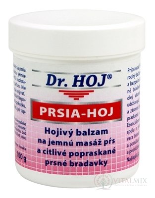 DR.HOJ PRSIA-HOJ hojivý balzam na jemnú masáž pŕs a citlivé popraskané prsné bradavky 1x100 g