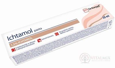 Dr Konrad Ichtamol pasta 1x30 ml