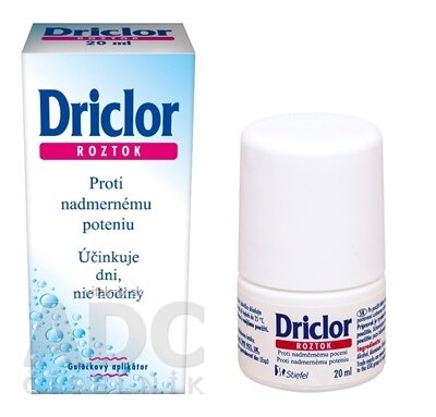 Driclor Antiperspirant gulička 1x20 ml