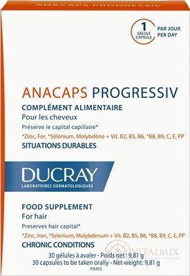 DUCRAY ANACAPS PROGRESSIV cps pre vlasy 1x30 ks