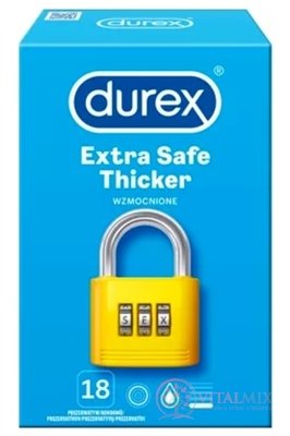 DUREX Extra Safe kondóm 1x18 ks