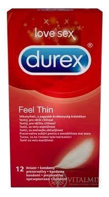 DUREX Feel Thin Classic kondóm 1x12 ks