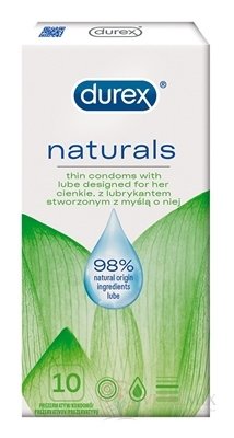 DUREX Naturals kondóm 1x10 ks