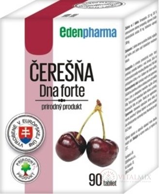 EDENPharma ČEREŠŇA DNA forte tbl 1x90 ks